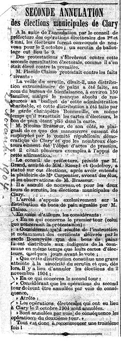 Article un peu plus détaillé sur la seconde annulation